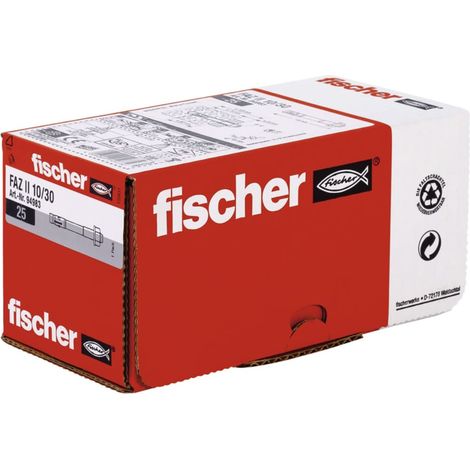 Fischer 094983 Anclaje perno alto rendimiento FAZ II 10/30 (Envase 25 uds)