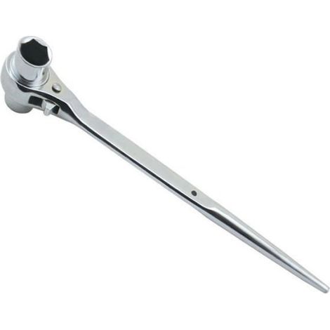 Clé à cliquet en acier pour échafaudage, double ouverture, multifonction, 19-22 mm Odipie (1/4)