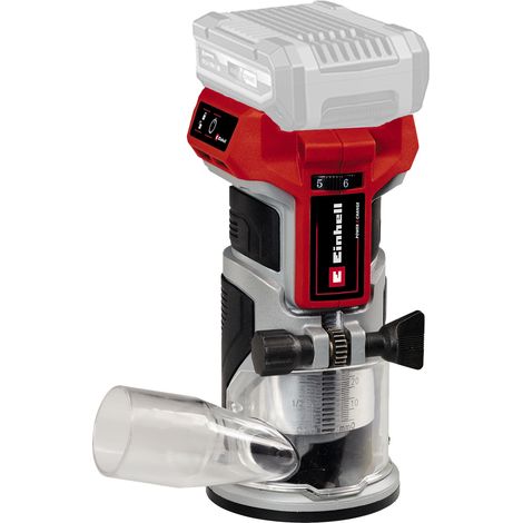 Einhell Professional Affleureuse sans fil TP-ET 18 Li BL-Solo PXC (18 V, Li-Ion, hauteur de course 40 mm, Brushless) Livré sans batterie ni chargeur