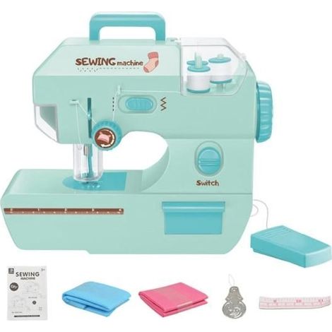 Elektrische Nähmaschine, Spielzeug, Kinderkleingeräte, Spielhaus, Nähen, Spielzeug für Mädchen, Heimwerken (1/4)