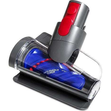 Mini Tête de Brosse Motorisée Compatible Aspirateur V7 V8 V10 V11 V15 SV10 SV11 SV12 SV14, Anti-Emmêlement Pour Poils D'animaux, Escaliers Moquette, Coussins Canapé et Tapis Voiture (1/5)