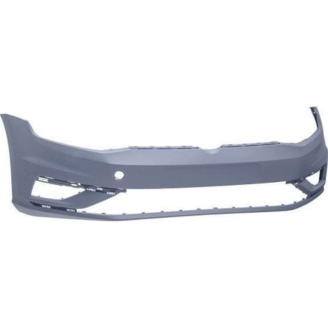 Pare-choc avant à peindre avec support de plaque Volkswagen Golf 7 phase 2 2017-2020