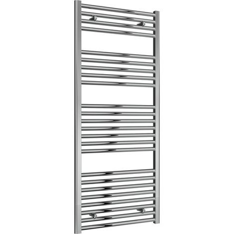 Reina Diva Chrome Electric Towel Rail 1400mm High x 600mm Wide (Standard Element) (1/5)