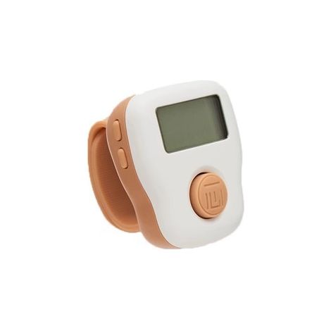 Compteur D'anneaux Compteur de Doigt Manuel Blanc Type D'anneau Lumineux USB Rechargeable Compteur de Silicone Anti-Transpiration pour Ménage