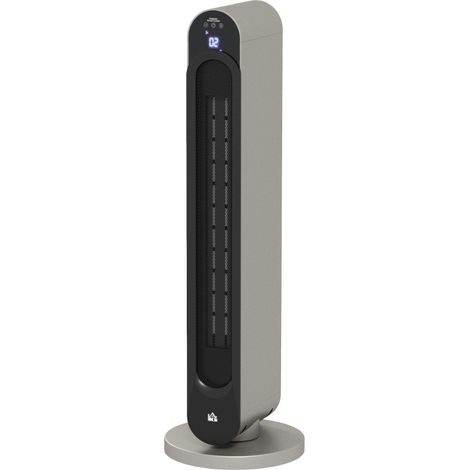 Chauffage électrique, 3 modes, minuterie de 12 heures, indicateur LED, fonction pivotante (1/5)