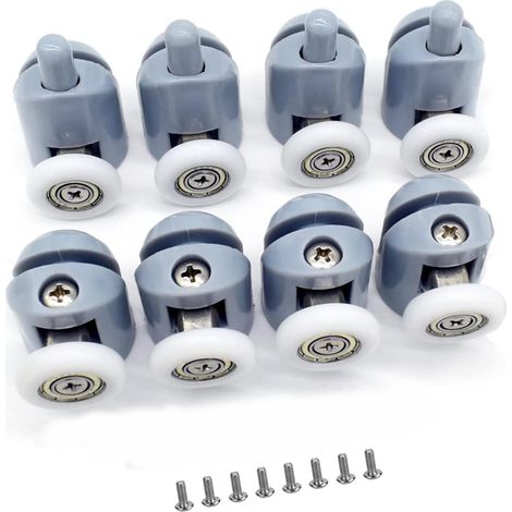 8 Duschtürrollen (23 mm) (1/5)