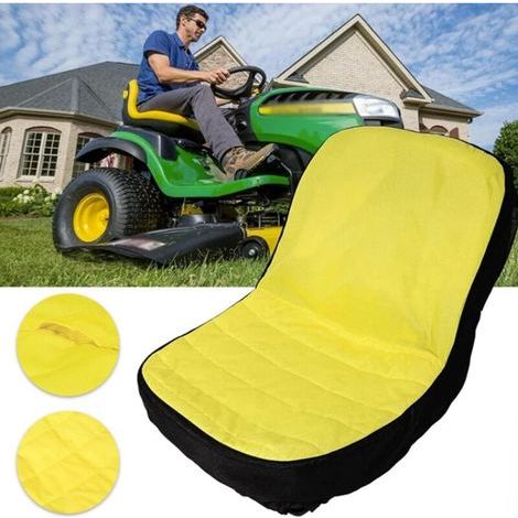 Housse De Siège pour Tondeuse et Tracteur, Housse De Siège Pour Tracteur De Tondeuse À Gazon John Deere Et Sièges Gator Résistants Aux Intempéries (1/4)