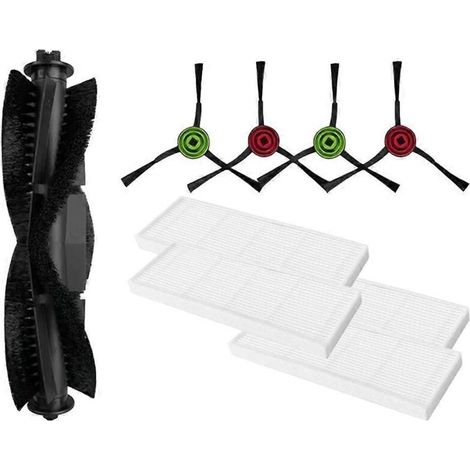 Pour Laresar Mars01 / Lubluelu SL68 / Viomi V3 Absolut - Brosse latérale principale - Filtre HEPA - Pièces détachées et accessoires (1/5)