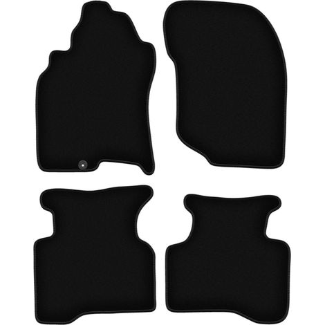 BASIC schwarze Veloursmatten für: Nissan X-Trail I T30 SUV (2001-2007) (1/5)
