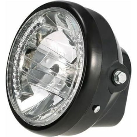 Phare universel de moto LED avec signalisation, lumière bleue, modèle 24, éclairage doux et agréable (1/5)