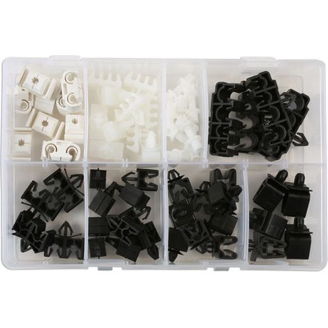 Assortiment d'agrafes de fixation de ligne de freins lasertools 34161 (1/5)