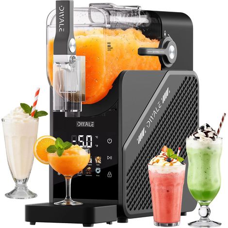 Machine à granités et boissons glacées multifonction 7-en-1 – Capacité 2,6 L, 9 réglages de consistance, fonction auto-nettoyante pour slush frappé milkshake, pas besoin de glaçons (1/5)