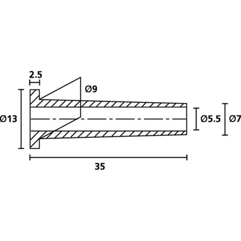 N/A HellermannTyton HV2206 PVC-FR BK 500 632-02060 Ø max. des bornes 5.6 mm PVC noir 1 pc(s) (1/5)
