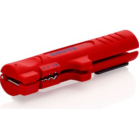KNIPEX 16 64 125 SB Outil à dégainer pour câbles plats et ronds 125 mm