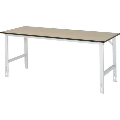 Table de travail MDF Rau LxPxH 2000x800x760-1080mm (1/5)