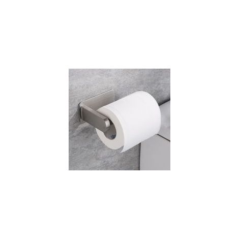 Porte Papier Toilette Auto-adhésif de sans Forage Support de Papier Mural Titulaire de Papier,Porte Rouleau Papier WC en Acier Inox Derouleur Papier WC (1/5)