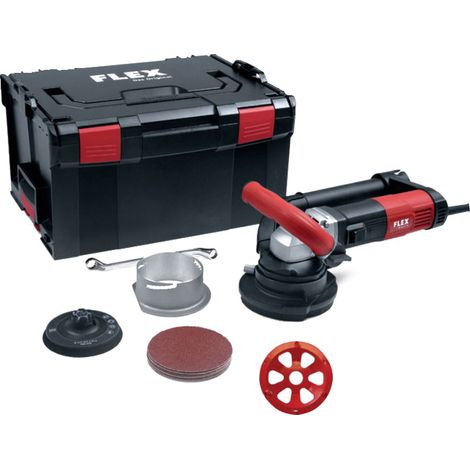 Rabot béton RETEC RE 16-5 115 – Puissance 1600W – Diamètre tête 80mm – KIT PKDFLEX 90 avec L-Boxx et fraises – Boisseau diamant (1/4)