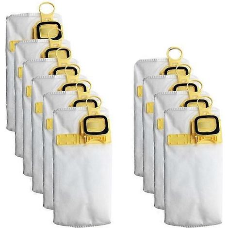 Lot de 10 sacs pour aspirateur Vorwerk Kobold VK 140 et VK 150 (1/5)