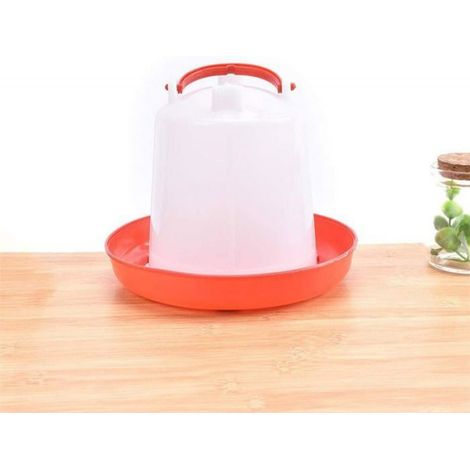 Abreuvoir Pour Poulet - Contenant En Plastique Résistant Aux UV - Capacité 1 L - Avec Poignée Ergonomique - Par Unité (1/5)