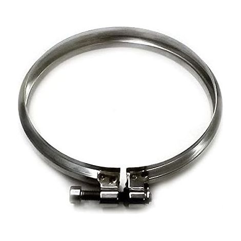 Collier de tuyau de fumée Diamètre intérieur 180mm pour tuyau en acier inoxydable (1/3)