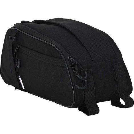 Fahrradtasche Schwarz 38 x 16 x 16 cm Polyester