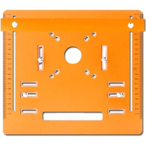 Machine de découpe multifonctionnelle, plaque de base plate à 90 °, diagonale de 45 °, adaptée au Gong de coupe de marbre de 4 pouces (1/4)