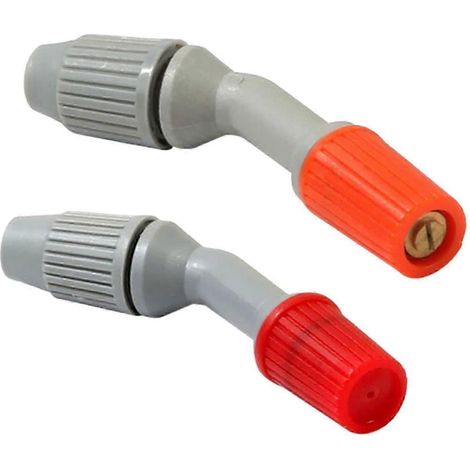 2pcs Spray Head-Nozzle Cone Sprayer Elbow Nozzle Replacement Parts for Outdoor, Garden, 8mm Spray Lever (1/5)