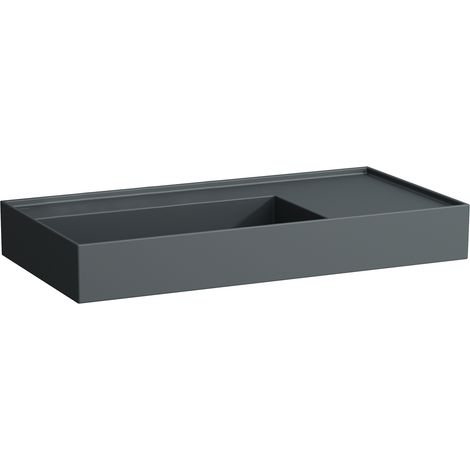 LAUFEN Kartell Lavabo sobre encimera, repisa derecha, sin agujero