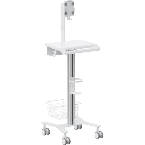 Chariot pour appareils médicaux avec support tablette 7.9"-11" (1/5)