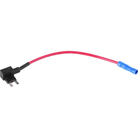 Lot de 5 adaptateurs de fusibles pour circuit automobile, porte-fusibles à lames, format mini, pour une utilisation facile et sûre (1/5)