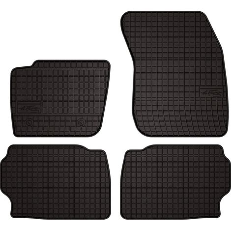 Alfombrillas de goma para Ford Mondeo MK4 liftback, sedán, station wagon (2012-2014) - negras, ajustables (1/5)