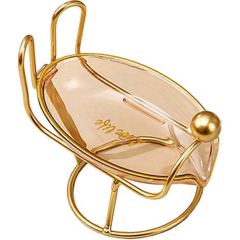 Luxuriöse Seifenablage, Badezimmer, Waschbecken, rosa