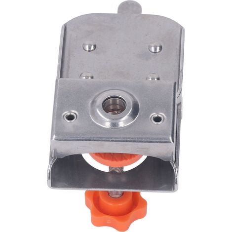 Kit de gabarit pour charnières invisibles, perçage de trous en acier inoxydable, fixation de portes d'armoires, outil de positionnement pour charnières en bois (1/5)