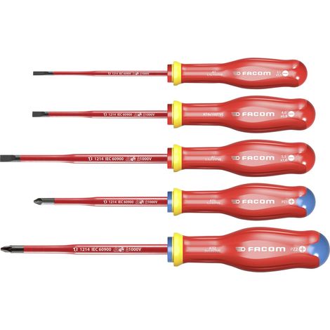 Facom Elektriker Schraubendreher-Set 5teilig