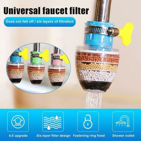 VURAHOME - Universeller Küchenwasserfilter mit flexibler Filterdüse (1/5)