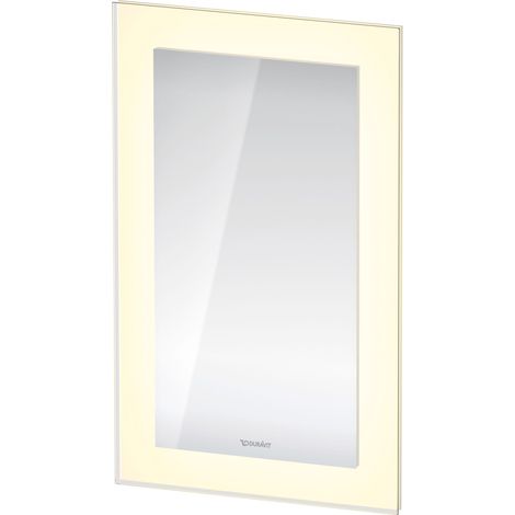 Espejo Duravit White Tulip App con iluminación LED, con