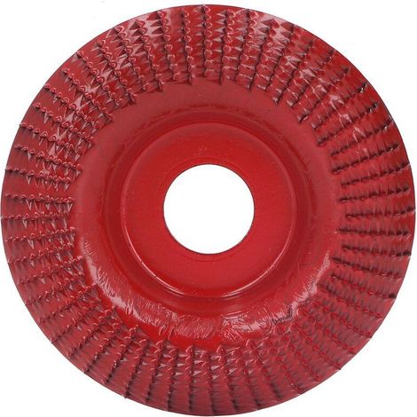 Wood shaping wheel, wood carving wheel, polishing, fast and solid material removal, wear resistance for angle grinder. Red wine