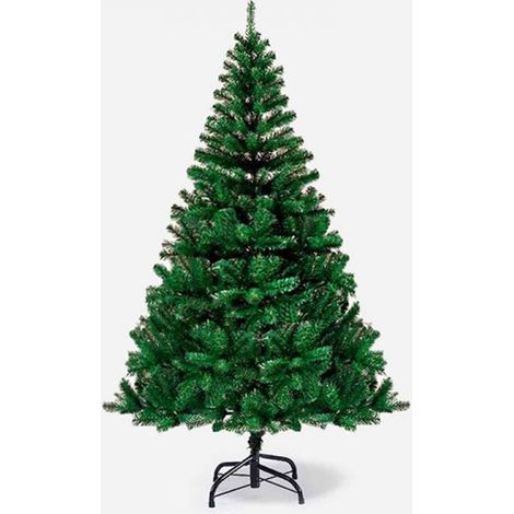 Albero di Natale in PET con Base e Piedini in Ferro 180cm 477 punte