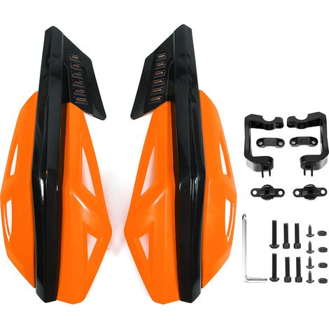 Motorradgriffe 7/8 Zoll 22 mm Fallfestes ABS Universal (1/5)