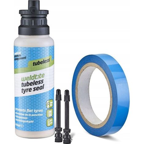 Weldtite Essential Tubeless Umrüstkit für Fahrräder