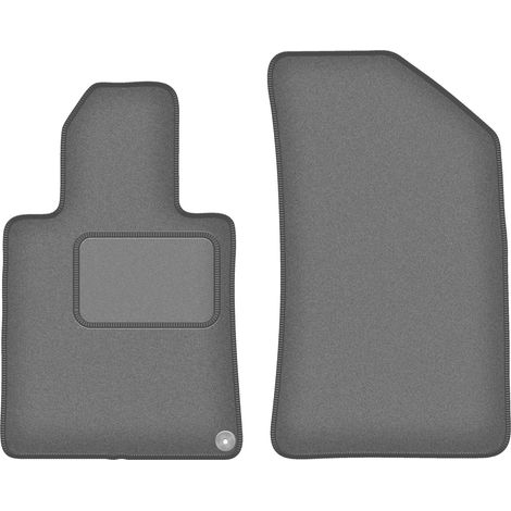 Alfombrillas delanteras para Peugeot 508 RXH traseras completas (2010-2018) grafito (1/5)