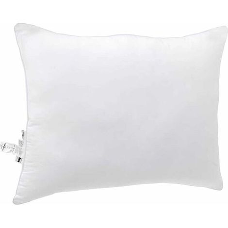 Coussin blanc, 40 x 60 cm, en coton et polyester. (1/5)