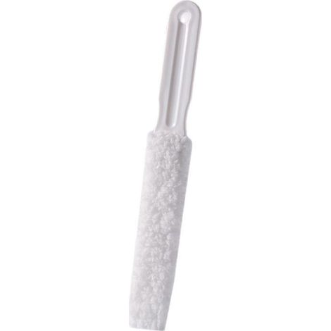 1 brosse de nettoyage pour climatiseur, à poignée ergonomique et manche flexible, pour ailerons AC, réfrigérateurs et stores (1/5)
