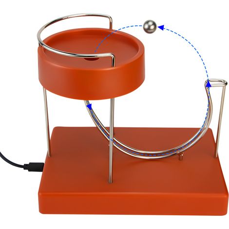 ManoMano Art Kinetic en Plastique Version USB Jaune Mouvement Perpétuel Décor Bureau 150x100x150mm pour Détente et Éducation (1/5)