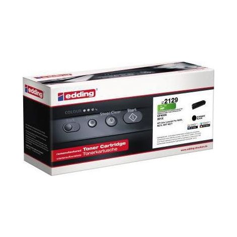 Toner kein Originalzubehör Kompatibel mit: HP 201X EDD-2129 ca. 2.800 Seiten schwarz (1/3)