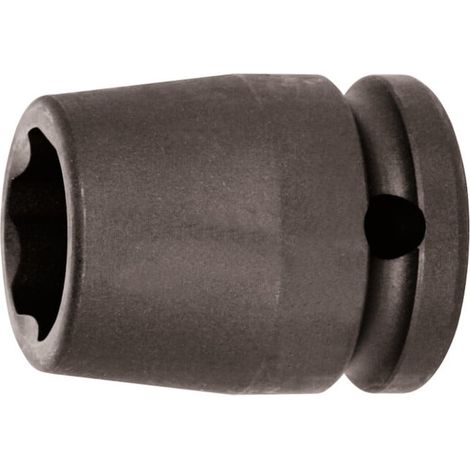 KO-KEN Douille IMPACT 6 pans, 1/2 pouce Surface Drive, Ouverture: 17 mm