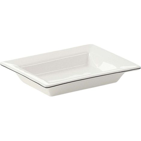 Sapho Accesorios de baño Gedy - Jabonera Lucrezia, blanca LC11 (1/3)