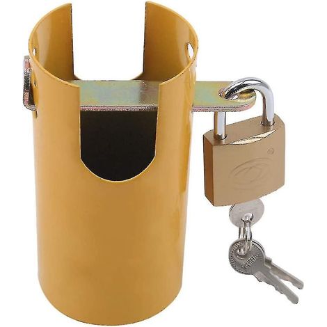 Verrou de robinet extérieur en fer, couvercle de protection multifonctionnel pour robinet, antivol (1/5)