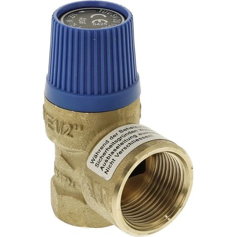 Vanne de sécurité pour eau potable 1/2’’ 4 bar