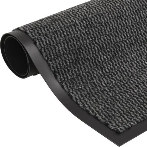 Paillasson d'entrée, Tapis de Porte,Tapis Entrée Intérieur touffeté 60x150 cm Anthracite MKS12331 (1/4)